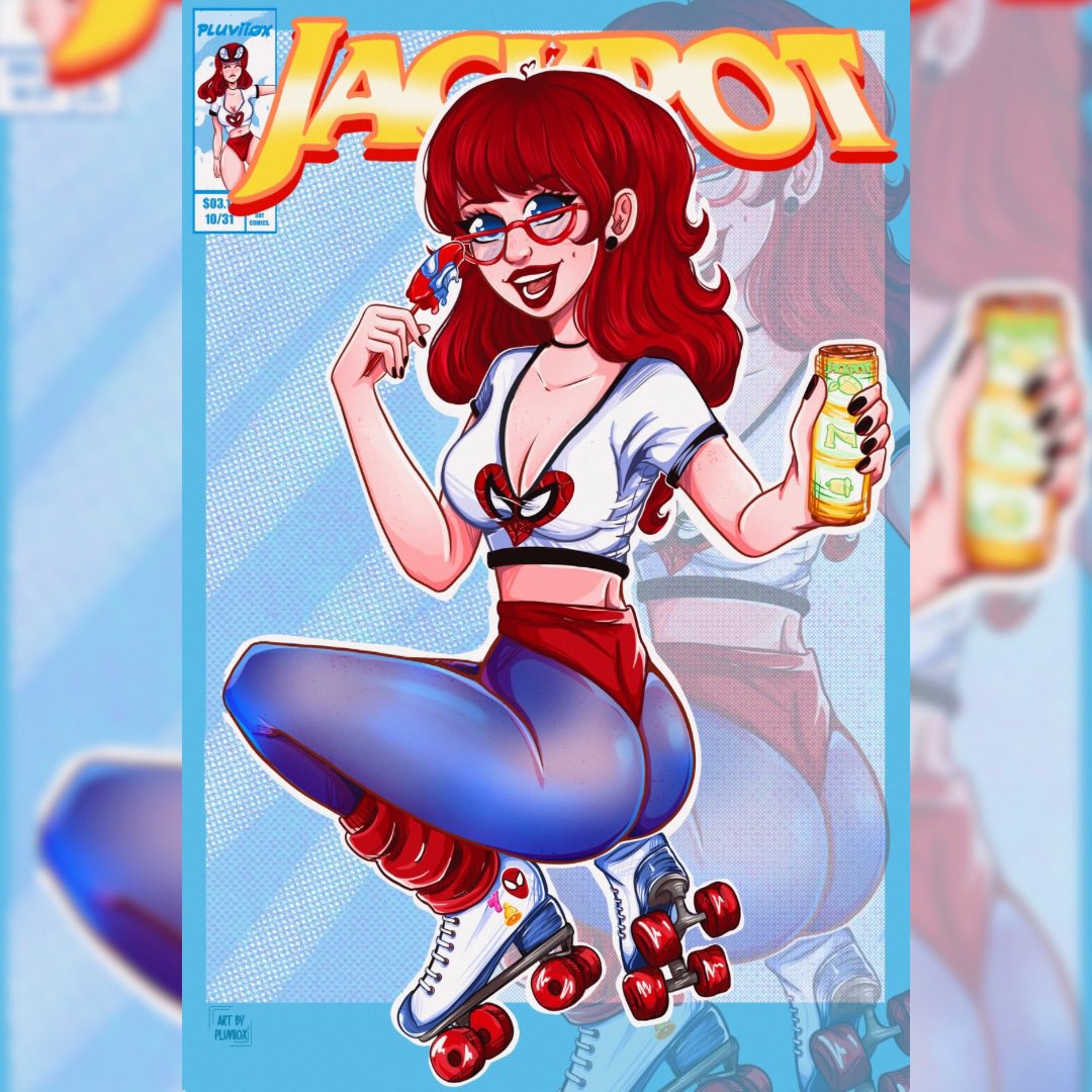 pluviiox's tweet photo. Finished ❤️🩵 #theamazingspiderman #jackpot #maryjanewatson #marvel #Marvelfanart https://t.co/wl13iu1Tj0