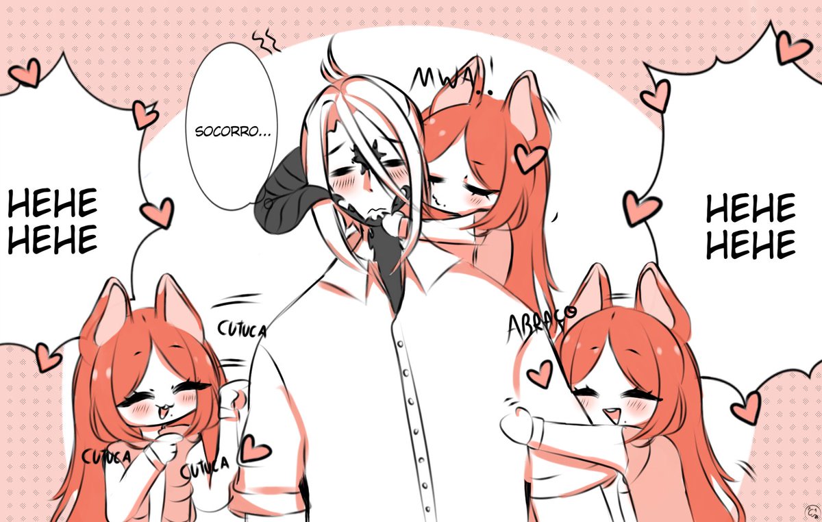 cal_iste's tweet image. YCH casal comissionado pela @KawoBells 💗