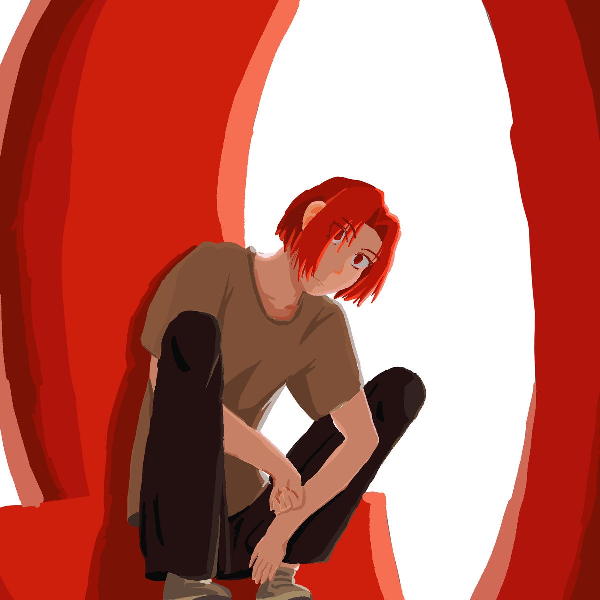 #p5x
루프에 갇힌 주인공을 표현하려고 화살표에 앉혀본 건데 그닥 멋지지는 않네요