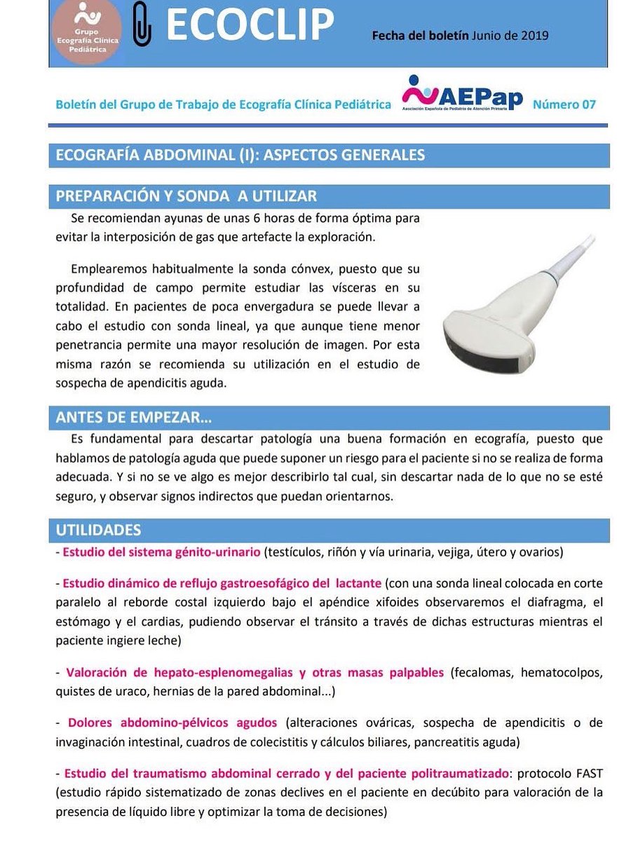 📎 primer Eco-clip de nuestro grupo de trabajo de Ecografía Pediátrica Clínica sobre la ecografía abdominal 😃

aepap.org/wp-content/upl…