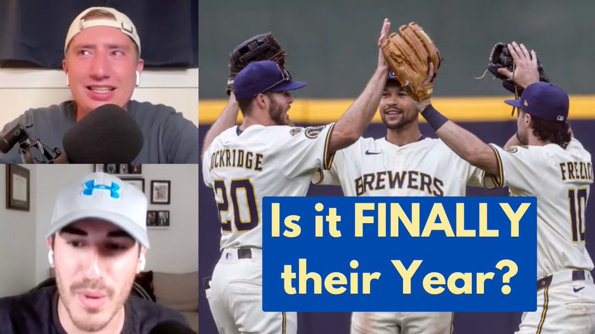 IntheYardPod's tweet photo. ⚾️NEW EPISODE OUT⚾️

NL Playoff Race:
- RED HOT BREW CREW
- Can the Padres catch the Dodgers?
- How concerned are we for the Mets amid their slump?
- And More!

https://t.co/3z8ZhOxYyS https://t.co/idYlsAdtcv