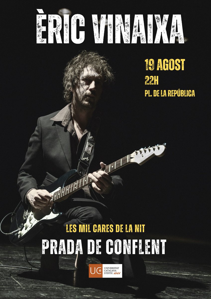 Després de Botarell, Cardedeu, Falset, Gàrzola i Llanars... creuem els Pirineus!
#PradaDeConflent
#19A

<a href="/UCE_CAT/">Universitat Catalana d'Estiu</a> <a href="/BatallP/">Batall Produccions</a> <a href="/Picap/">♫Discogràfica Picap♫</a>