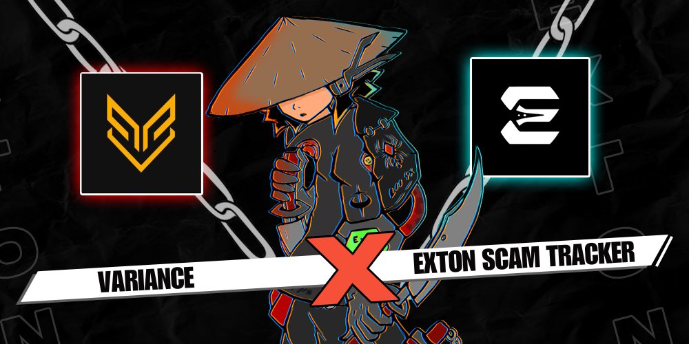ExtonScamTrack's tweet image. happy to team up with @playvariance