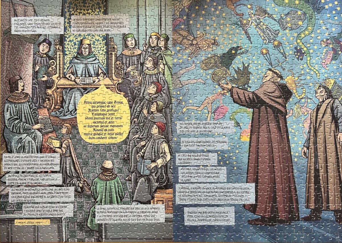 La paciencia de mi hija… Megapuzzle regalo de la <a href="/Nebrija/">Universidad Nebrija</a>