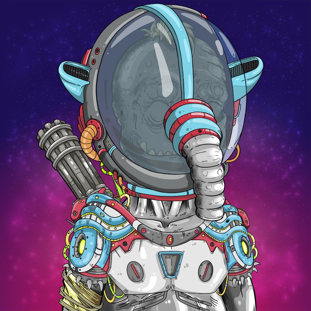 Orboros #380
Booper with space suit 🤖
🚀999 #CNFT 
🚀More information about the Orboros project coming soon.

#Cardano #ADA #CardanoCommunity #NFT #CNFTCommunity $ada #NFTCommunity