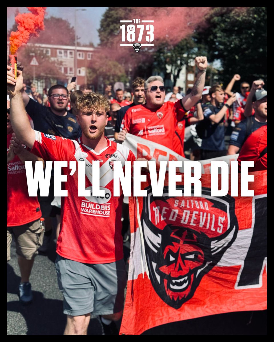 The1873_'s tweet photo. THANK YOU. 

A proud day to be a Salford fan. 

Share your photos and videos from today below.

The 1873 https://t.co/L7YOqI1Xpn