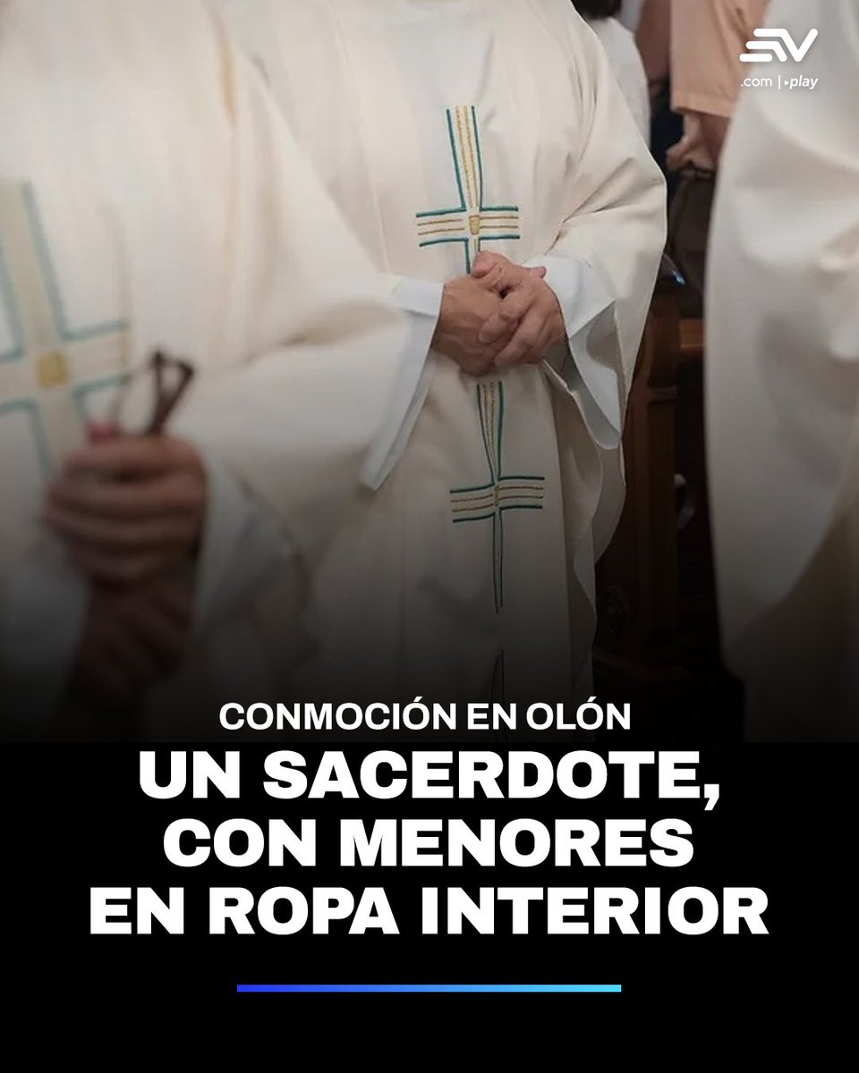 EcuavisaInforma's tweet photo. Un sacerdote fue encontrado dentro de su vivienda junto a dos menores de edad que se encontraban en ropa interior, denunciaron moradores de la comunidad Olón, #SantaElena. 👉 https://t.co/OI8j4kBW2v https://t.co/1OvJjzcdzj