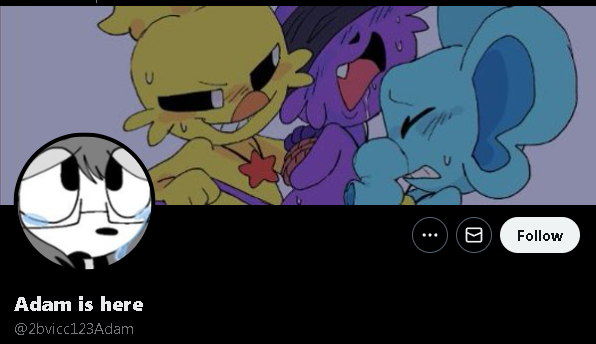 I woke up to this person following me. That is PAchi Rizuu's art on ...