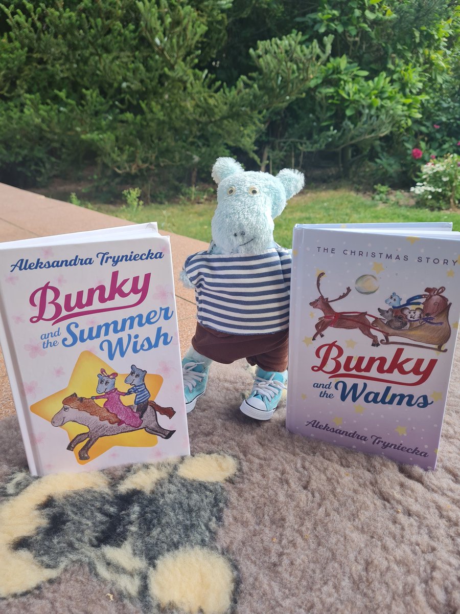 ATryniecka's tweet photo. Bunky is curious to know if you obtained his adventures with ✨40% #bookdiscount ✨ with the code
🦛BUNKIFICENCE🦛
at: https://t.co/oG3srh0Arq

Bunky's Birthday offer lasts until August 31st - the day of his Bunkificent Birthday!🎂🦛✨
Your support means so much to Bunky and me! https://t.co/8hlHPb2IHP