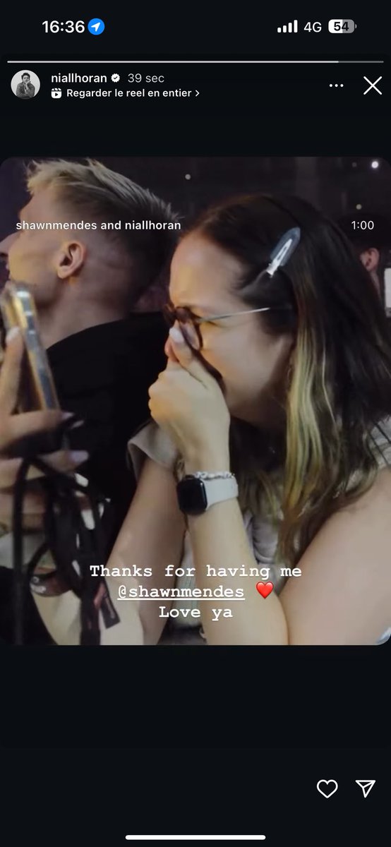not NIALL posting this on his story