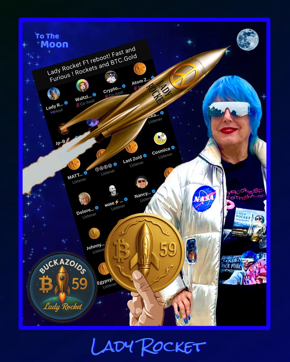 Lady Rocket Eva Blaisdell (@ladyrocketspace) on Twitter photo <a href="/TrenchSniper69/">TrenchSniper69</a> Legend of Satoshi and Buckazoid is captivating! And got my attention. The first time #Bitcoin sign showed up was on Buckazoid coin in Space Quest game, right next to the Rocket - and apparently as the dedicated Gamer this is where Satoshi saw it first .,, the rest is the history <a href="/TrenchSniper69/">TrenchSniper69</a> Legend of Satoshi and Buckazoid is captivating! And got my attention. The first time #Bitcoin sign showed up was on Buckazoid coin in Space Quest game, right next to the Rocket - and apparently as the dedicated Gamer this is where Satoshi saw it first .,, the rest is the history