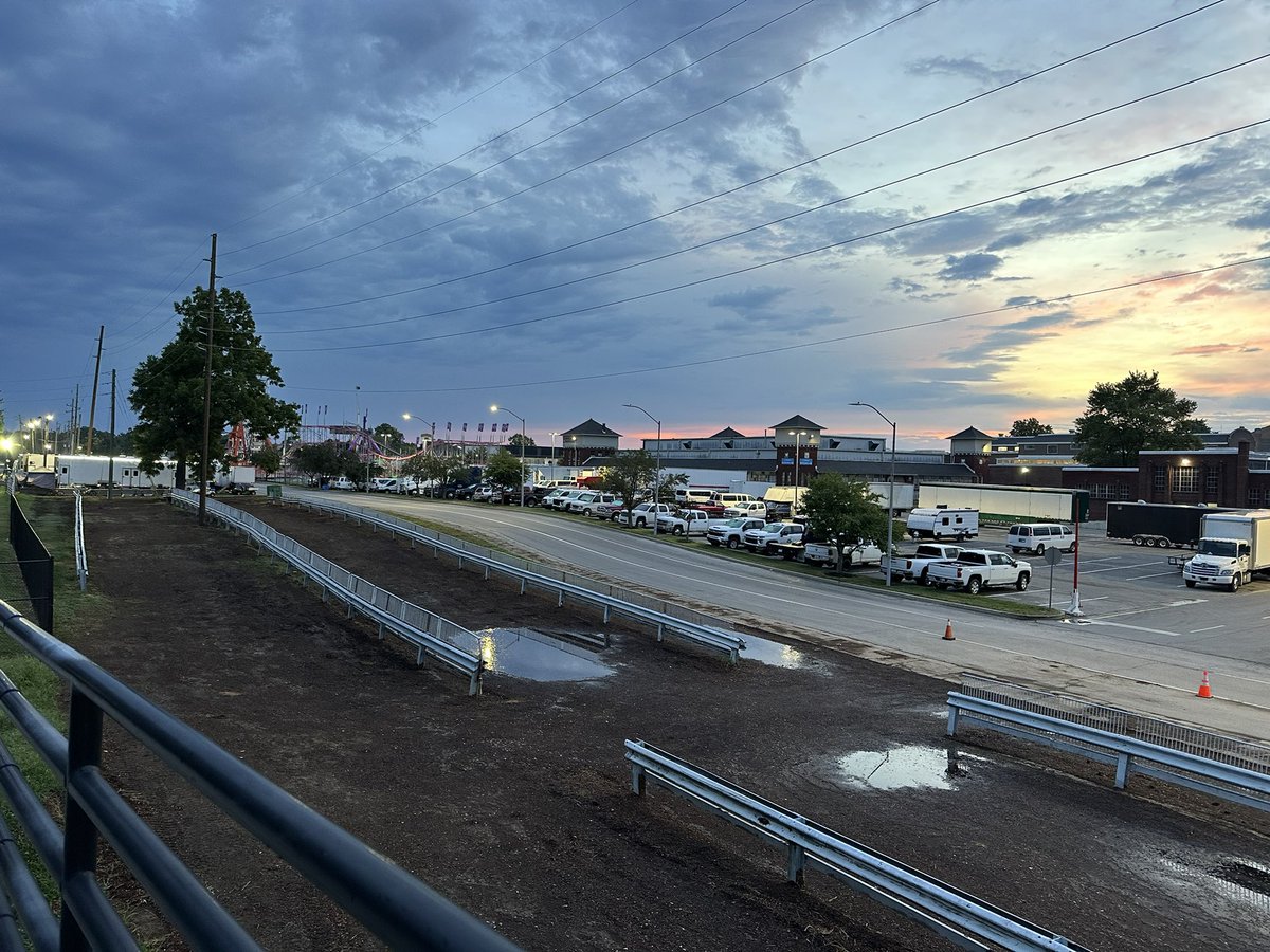 Woke up with the worms and went to church. I got a stormy sunrise, ran through misting ran, and watched heat lightning split the southern sky. How lucky we are to pursue these things for no reason at all.