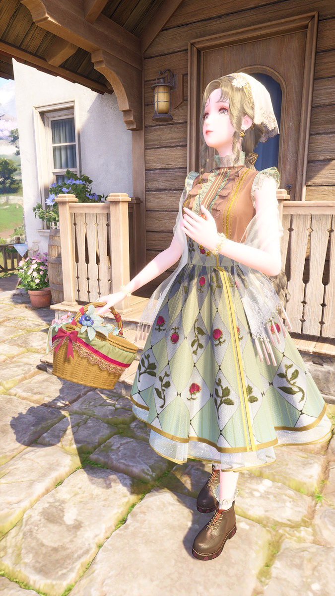 素敵な企画に参加させていただきます✨

ピクニックに出かけるニキちゃんのイメージ🌷

#インフィニティニキ
#infinitynikki 
#1picksnap