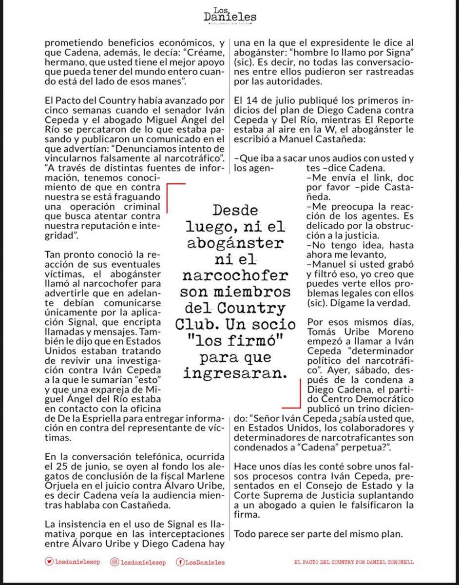 macdonal5's tweet image. Excelente y contundente columna de opinión del periodista, columnista e investigador @DCoronell.