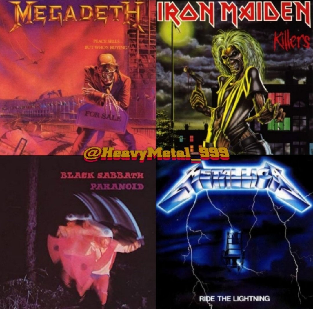HeavyMetal_999's tweet image. You can only choose an album of these 4 !!!!👇🤔