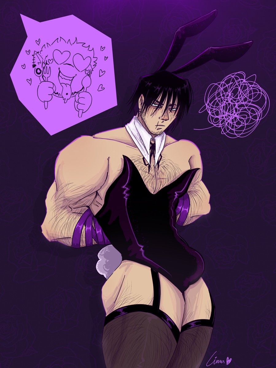 _cinnatwist's tweet image. #TojiWeek2025 free day!! 🐰