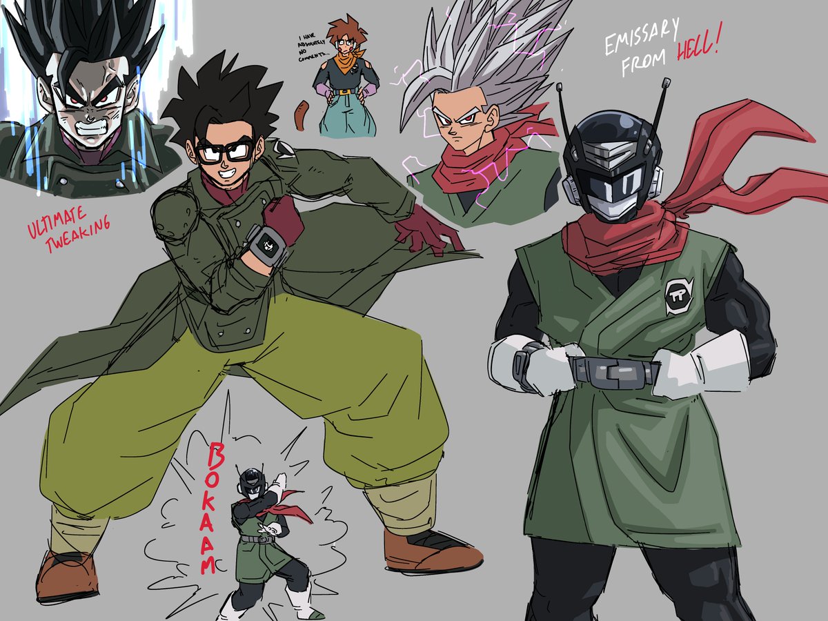 THE EMISSARY OF JUSTICE: Gohan Xeno.