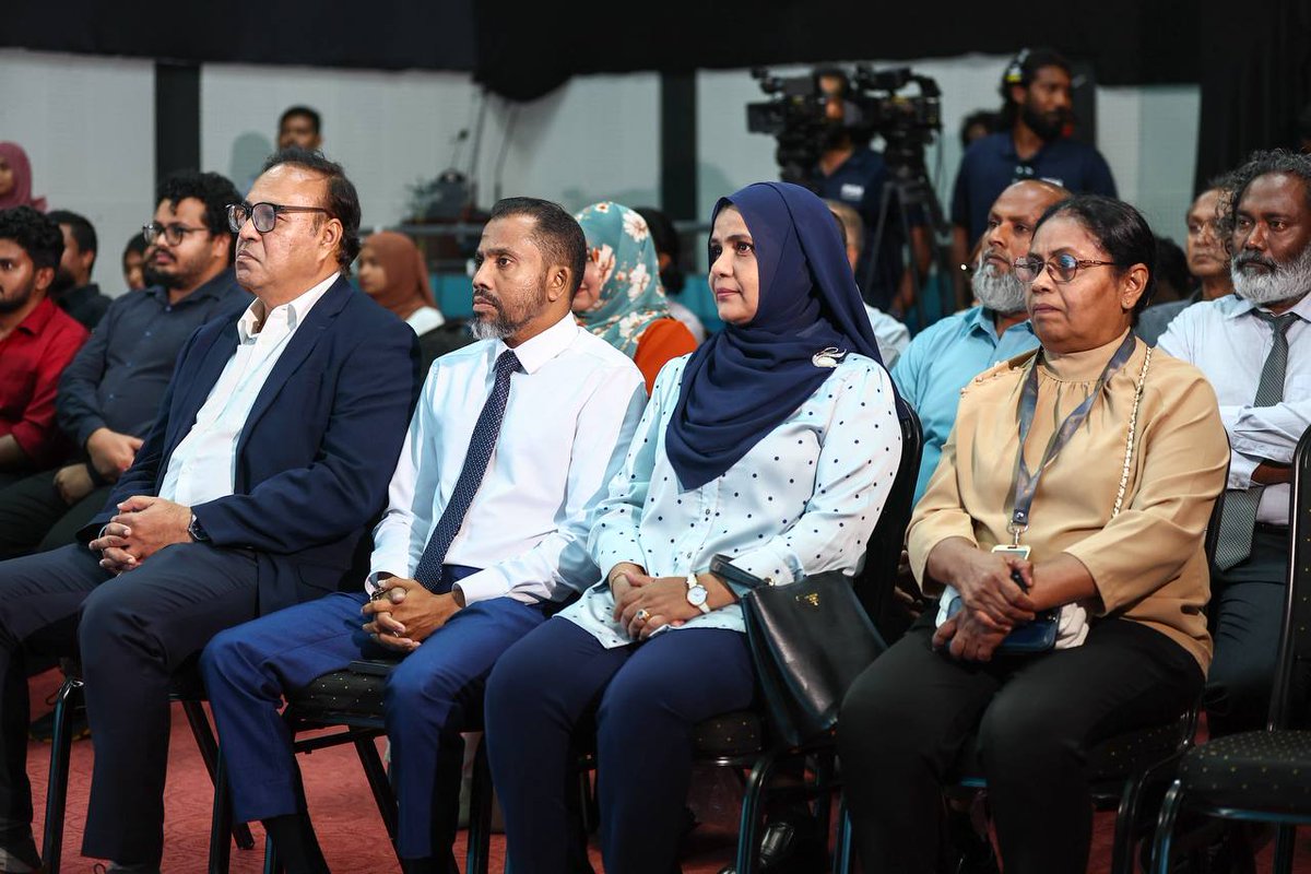 Public Service Media (@psm_mkt) on Twitter photo MMI has proudly inaugurated the BEAM Training Initiative in the presence of Minister of <a href="/YouthGovMv/">Ministry of Youth Empowerment, Information and Art</a>, Ibrahim Waheed and esteemed industry partners. This initiative advances PSM’s commitment to capacity building, creating new opportunities for staff development and training. MMI has proudly inaugurated the BEAM Training Initiative in the presence of Minister of <a href="/YouthGovMv/">Ministry of Youth Empowerment, Information and Art</a>, Ibrahim Waheed and esteemed industry partners. This initiative advances PSM’s commitment to capacity building, creating new opportunities for staff development and training.