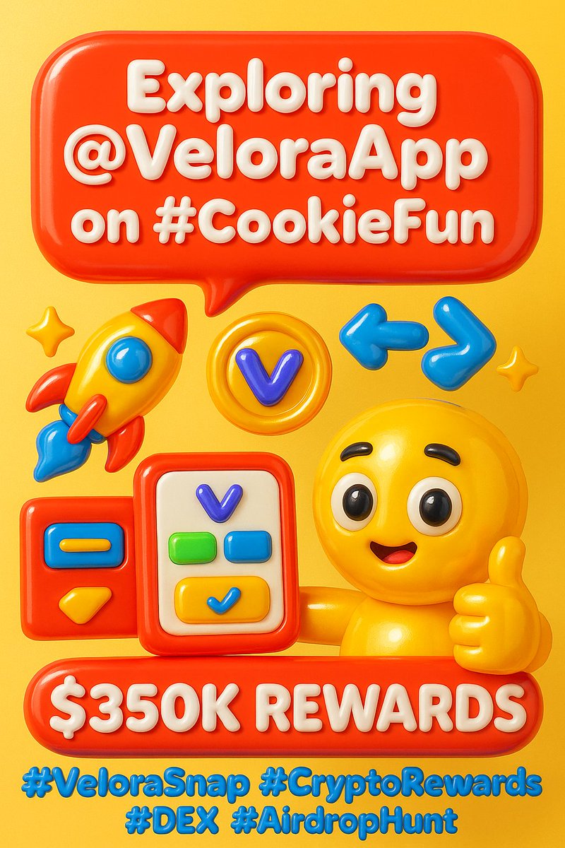 |Voltix.ai 👾 (@surajssh87) on Twitter photo 🚀 Exploring <a href="/VeloraDEX/">Velora (formerly ParaSwap)</a> on #CookieFun — lightning-fast swaps, lowest fees, and $350K rewards up for grabs! 🔥
Just tried it out: super smooth trading experience and great user interface.
What do you like most about @VeloraApp?
#VeloraSnap #CryptoRewards #DEX #AirdropHunt 🚀 Exploring <a href="/VeloraDEX/">Velora (formerly ParaSwap)</a> on #CookieFun — lightning-fast swaps, lowest fees, and $350K rewards up for grabs! 🔥
Just tried it out: super smooth trading experience and great user interface.
What do you like most about @VeloraApp?
#VeloraSnap #CryptoRewards #DEX #AirdropHunt