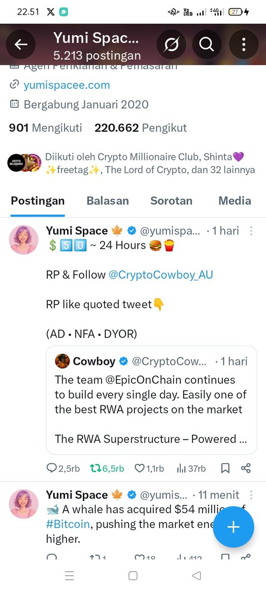 junjun_win22's tweet photo. @yumispacee @CryptoCowboy_AU Done https://t.co/RQSnqNjCN7