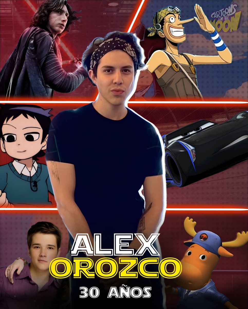 ¡Hoy cumple años el actor y director de doblaje: Alejandro Orozco!