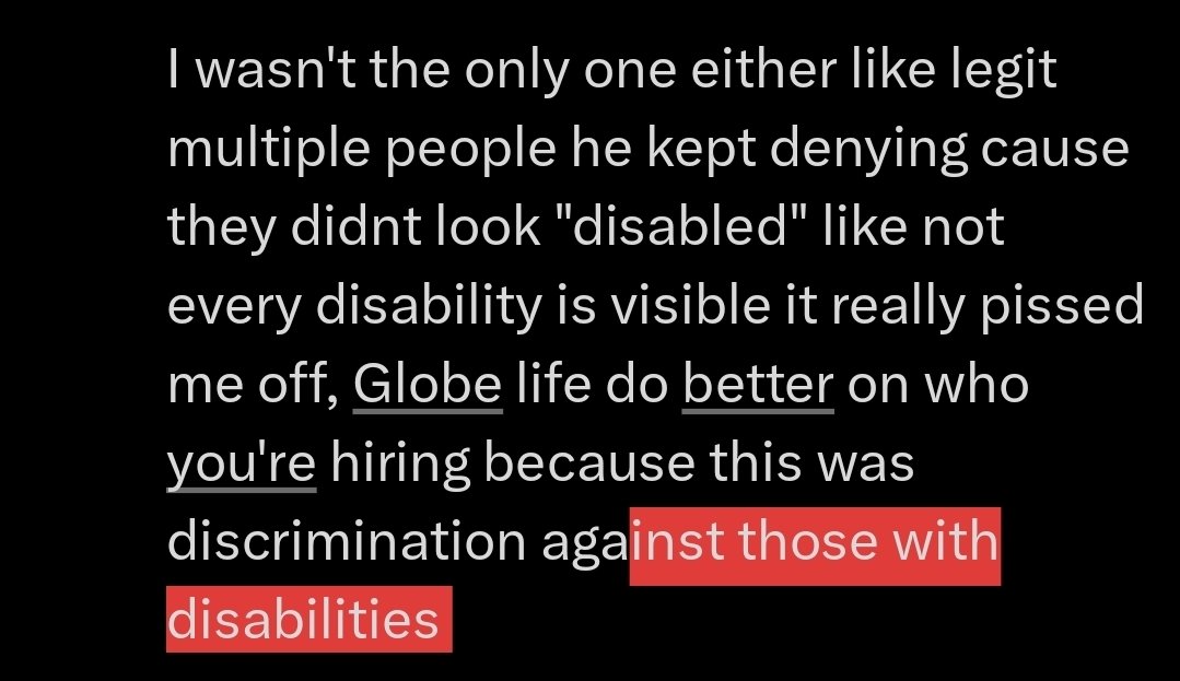 #ATEEZINARLINGTON <a href="/GlobeLifeField/">Globe Life Field</a> Please do better, this was discrimination &amp; ableist to atiny with visible or non-visible disabilities