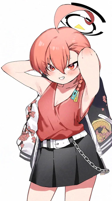 ありがとうブルーアーカイブ ありがとう肩出しタンクトップネルちゃん