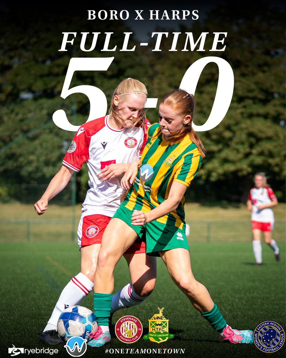 Full Time.

STE 5-0 HARPS

#OneTeamOneTown🟡🟢🦌