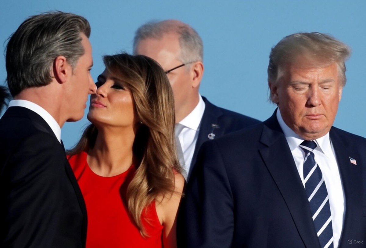 <a href="/GovPressOffice/">Governor Newsom Press Office</a> All this time we thought it was Trudeau. Now we know why Trump REALLY hates Newsom.