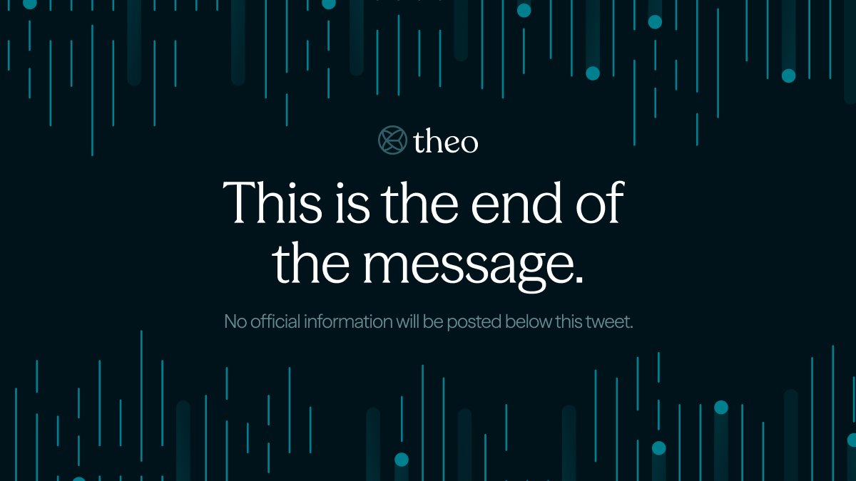 Theo Network 线程的收尾信息