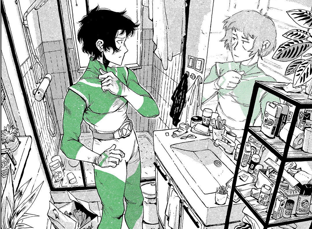 Meet Warren, the Green Suit of Hesitation! 🚀 Becoming a Sentai sounded like a good idea, but its kind of a hassle... Get ready for the Sentai team for today's generation -- SHIN ZERO! Coming to Kickstarter this Tuesday, 8/19! Pre-register for bonus stuff! bit.ly/shinzero