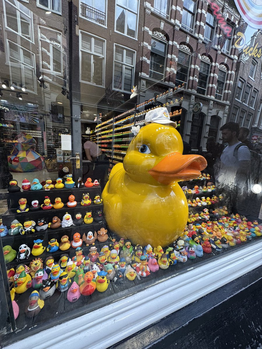 #Amsterdam 

Duck off (: