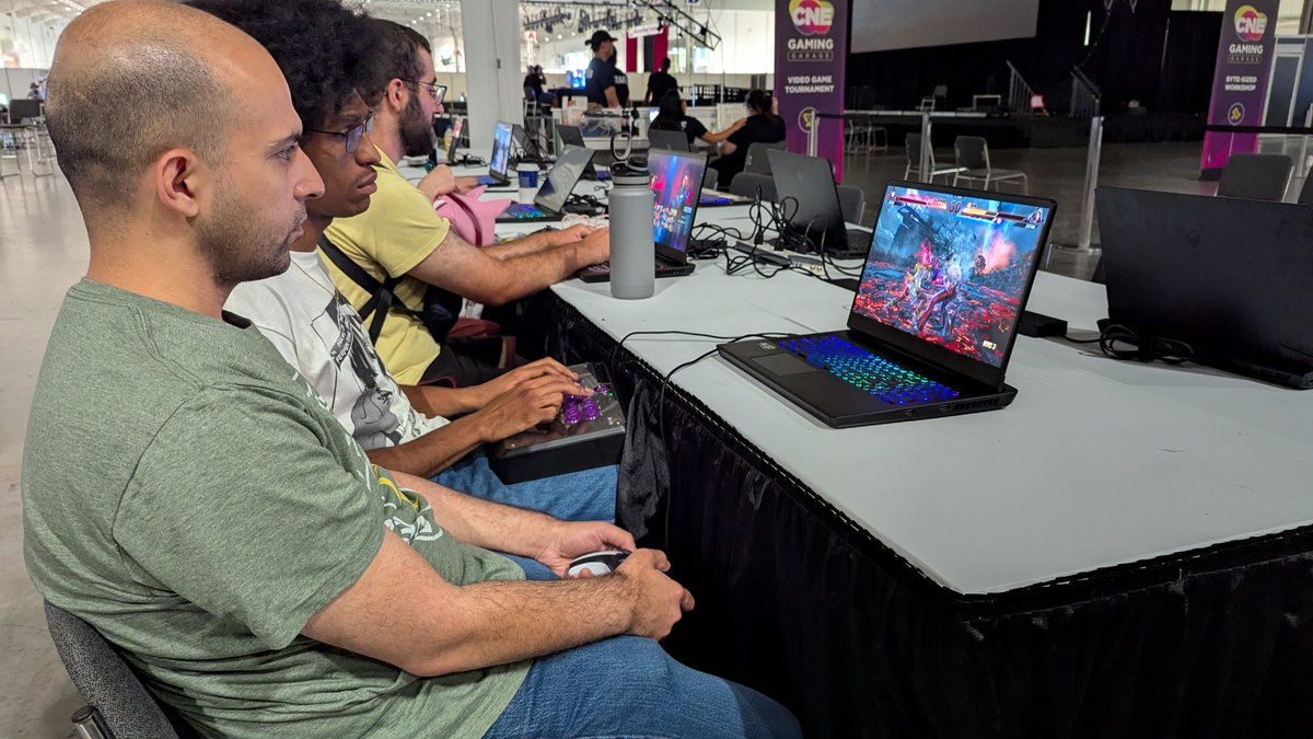 Getting ready for Day 2 at CNE Showdown 2025 for #TEKKEN8