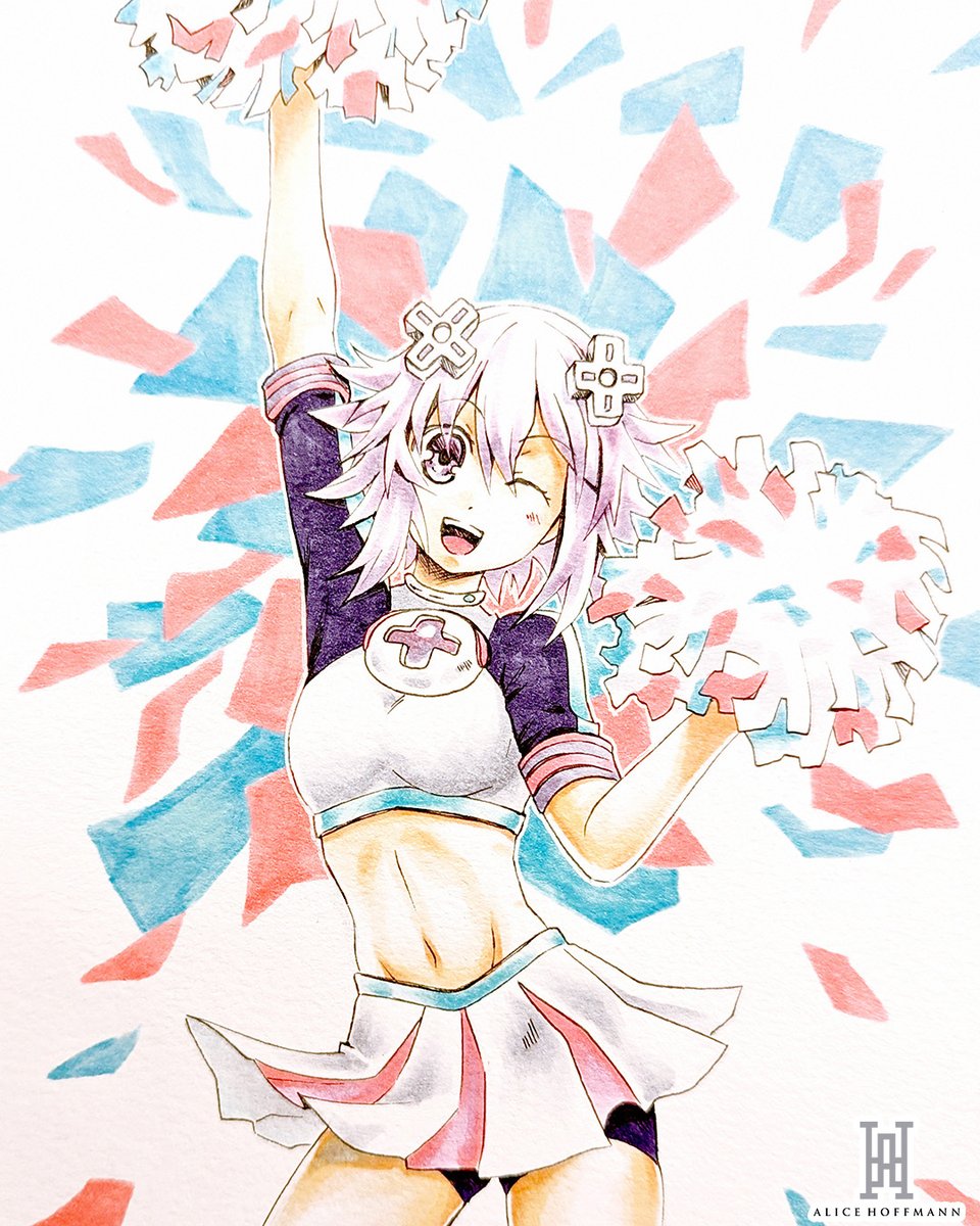 [Neptunia - Cheerleader Version]
Done at AniNite~