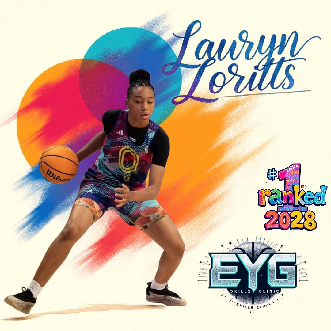 Excited to welcome back 2028 Lauryn Loritts to the EYG clinic next month! #1 ranked kid in the 2028 class in Virginia (PGH)! Holds offers from all over and is a dangerous 2-way wing!

Make sure to check her out at <a href="/overtime/">Overtime</a> at 3pm! Don't miss out on the EYG clinic! #whosnext⁉️