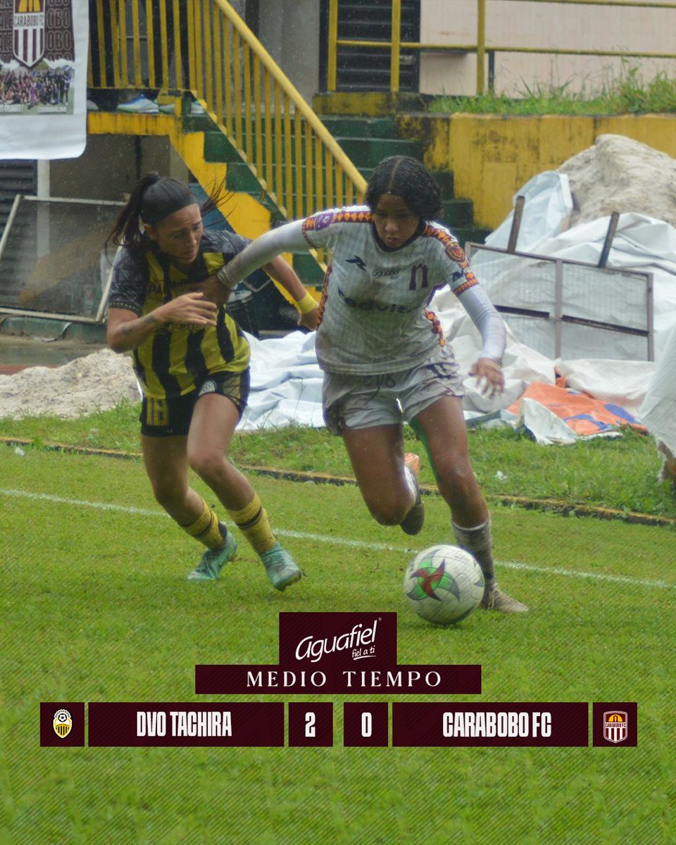 𝗙𝗶𝗻𝗮𝗹𝗶𝘇𝗮 𝗹𝗮 𝗽𝗿𝗶𝗺𝗲𝗿𝗮 𝗽𝗮𝗿𝘁𝗲. 

¡𝙑𝙖𝙢𝙤𝙨, 𝘾𝙖𝙧𝙖𝙗𝙤𝙗𝙤! 🇱🇻

#MasGranate🔝
#LigaFUTVEFEM