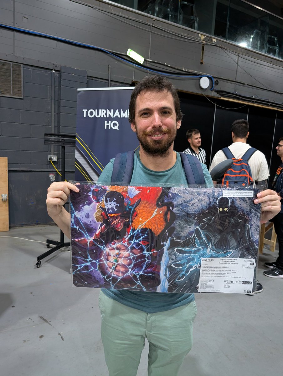 Flèche (@flechenoirehs) on Twitter photo 2nd place Manchester Regional!
Sorry I did my best, I was so tired ! I could have played better, congrats to my opponent, the first UP Luffy regional winner ! 
Thank you for the support and we will do better next time ! 🫶
Time to give back my crown from UK. I Will do recap 2nd place Manchester Regional!
Sorry I did my best, I was so tired ! I could have played better, congrats to my opponent, the first UP Luffy regional winner ! 
Thank you for the support and we will do better next time ! 🫶
Time to give back my crown from UK. I Will do recap