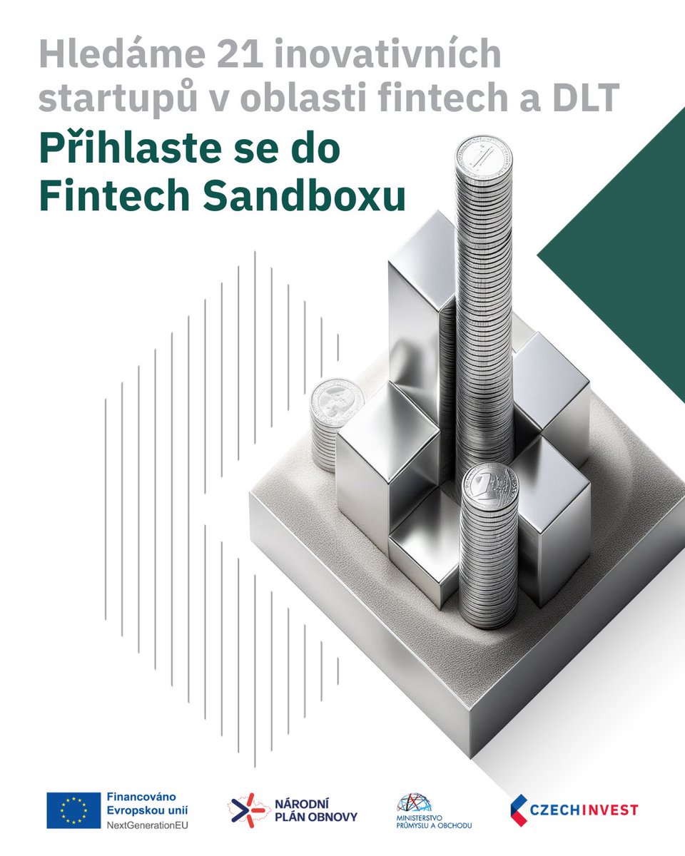📊Český fintech míří nahoru a s ním můžete i vy.

150 firem, přes 6 000 lidí, téměř 12 miliard korun v přidané hodnotě. A to je teprve začátek.

Cesta na trh ale není jen o dobrém nápadu. Je o připravenosti. A právě tu vám pomůže získat Fintech Sandbox, iniciativa <a href="/CzechInvest_CZ/">CzechInvest_CZ</a>