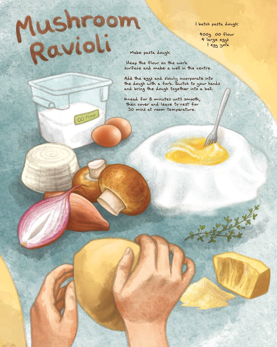 I made some illustrated recipes for the French edition of my next book. I really enjoyed it, I love drawing food!
#graphicnovel #bandedessinée #foodillustration #illustratedrecipe
