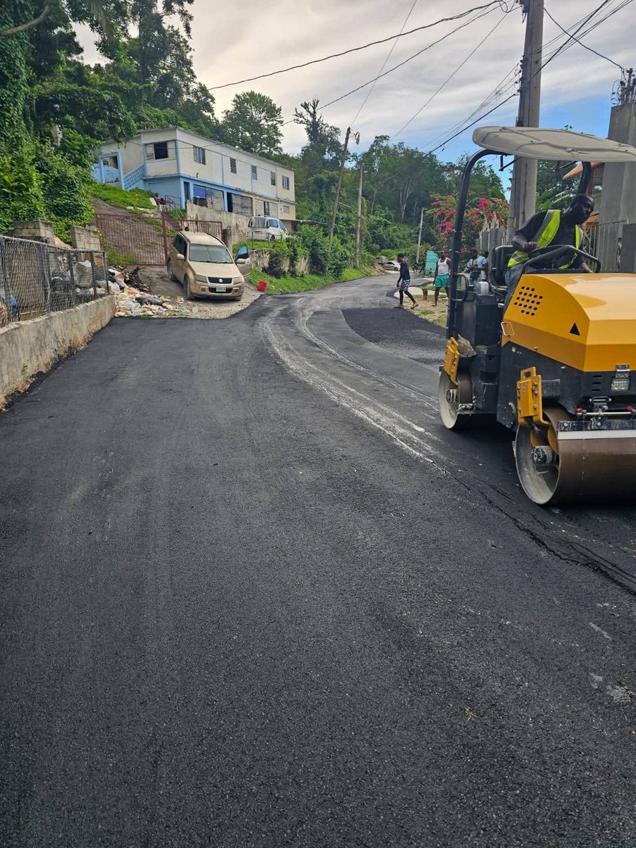 EasternJlp's tweet photo. Road Rehabilitation Lethe to Meeting Place. We extend our gratitude to Tourism Product Development Company for providing funding for this much-needed initiative. Patching and rehabilitation work will be undertaken on various roads across the constituency in the coming weeks. https://t.co/rzCOdUV0Fj