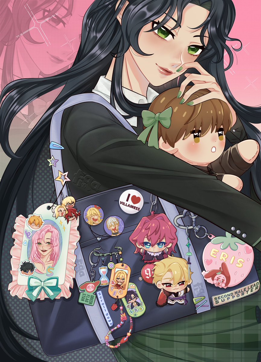 fiqasso's tweet photo. villainness manhwa girls except its my favorites 🍏 #arttwt https://t.co/D9Z66P2zRJ