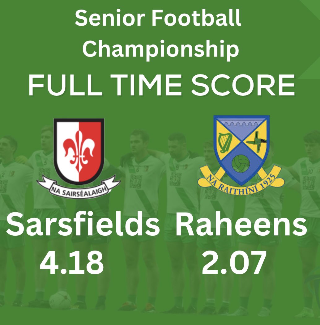 SashGAA's tweet photo. Conor O’Donovan 1.04
Ryan Kearney 0.05
Ben Loakman 0.03 
Shea Ryan 1.00
Callum Bolton 0.04 (2pt x1)
Karl Hartley 0.01
Cathal White 2.00
Jake Loakman 0.01 https://t.co/bpHv7Rkftz