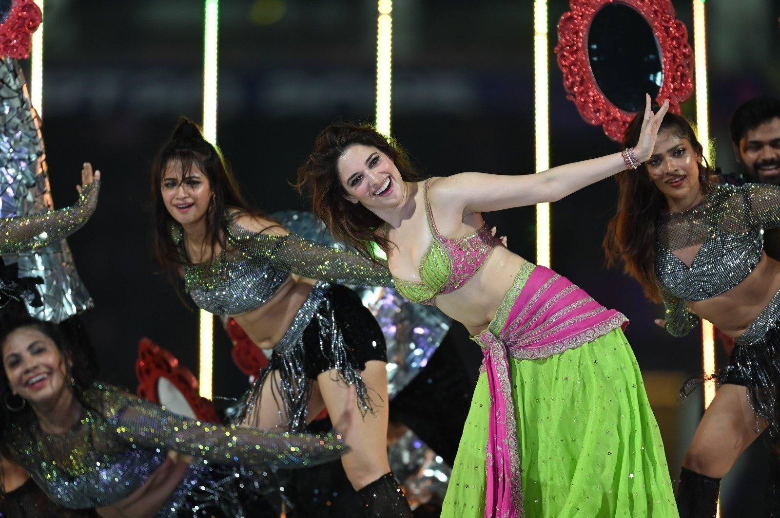 Tamannaah Bhatia Sweaty photos download, UPT20 2025 Opening”, “UP T20 League, UPT20 Opening Ceremony, HD images, Bollywood glam