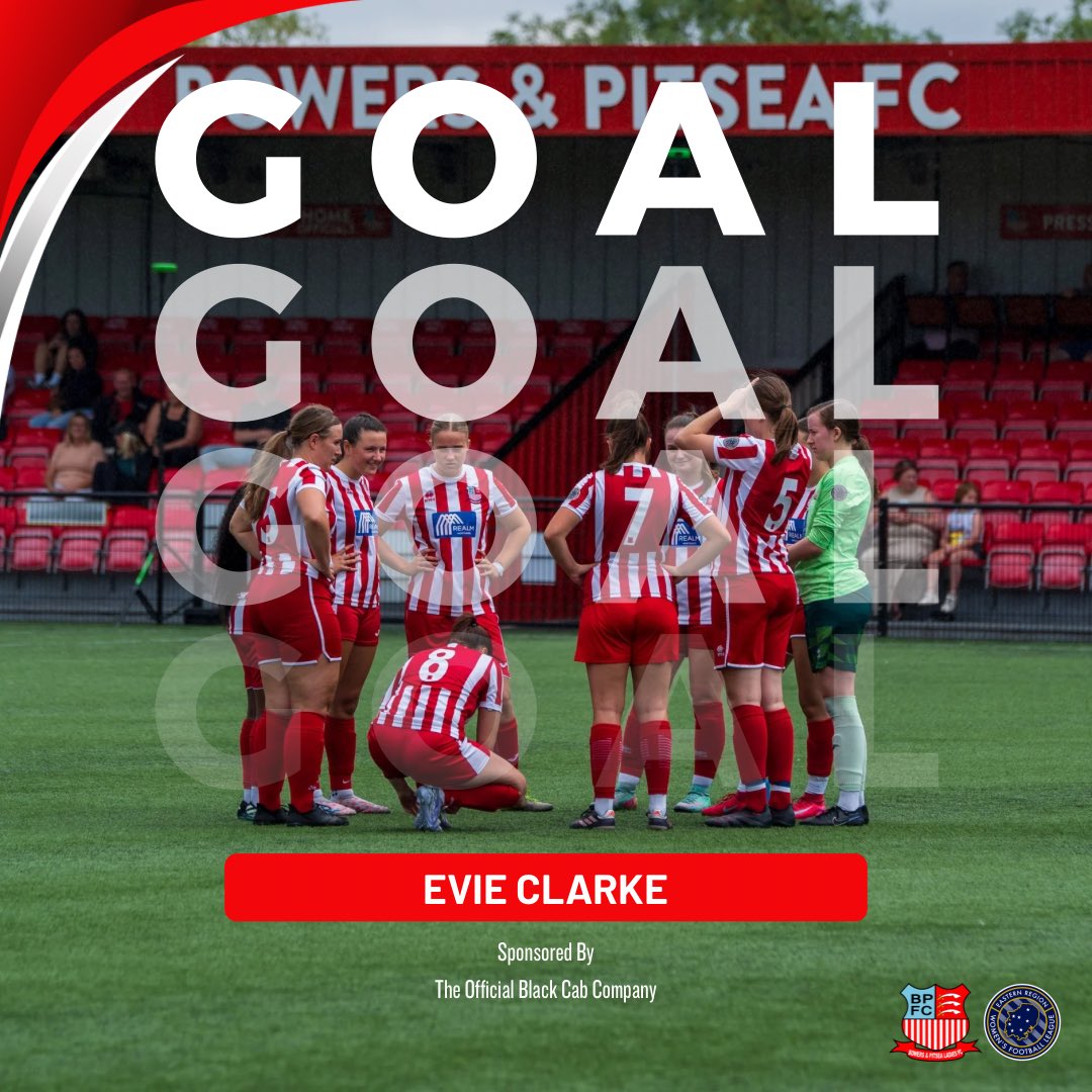 bowersladiesfc's tweet photo. 94 | GOOOAAALLL!

Great control from Locke who feeds Evie Clarke to fire into the bottom corner for her second of the afternoon!

4-1 | #UpTheBowers https://t.co/zcmq2fsqER