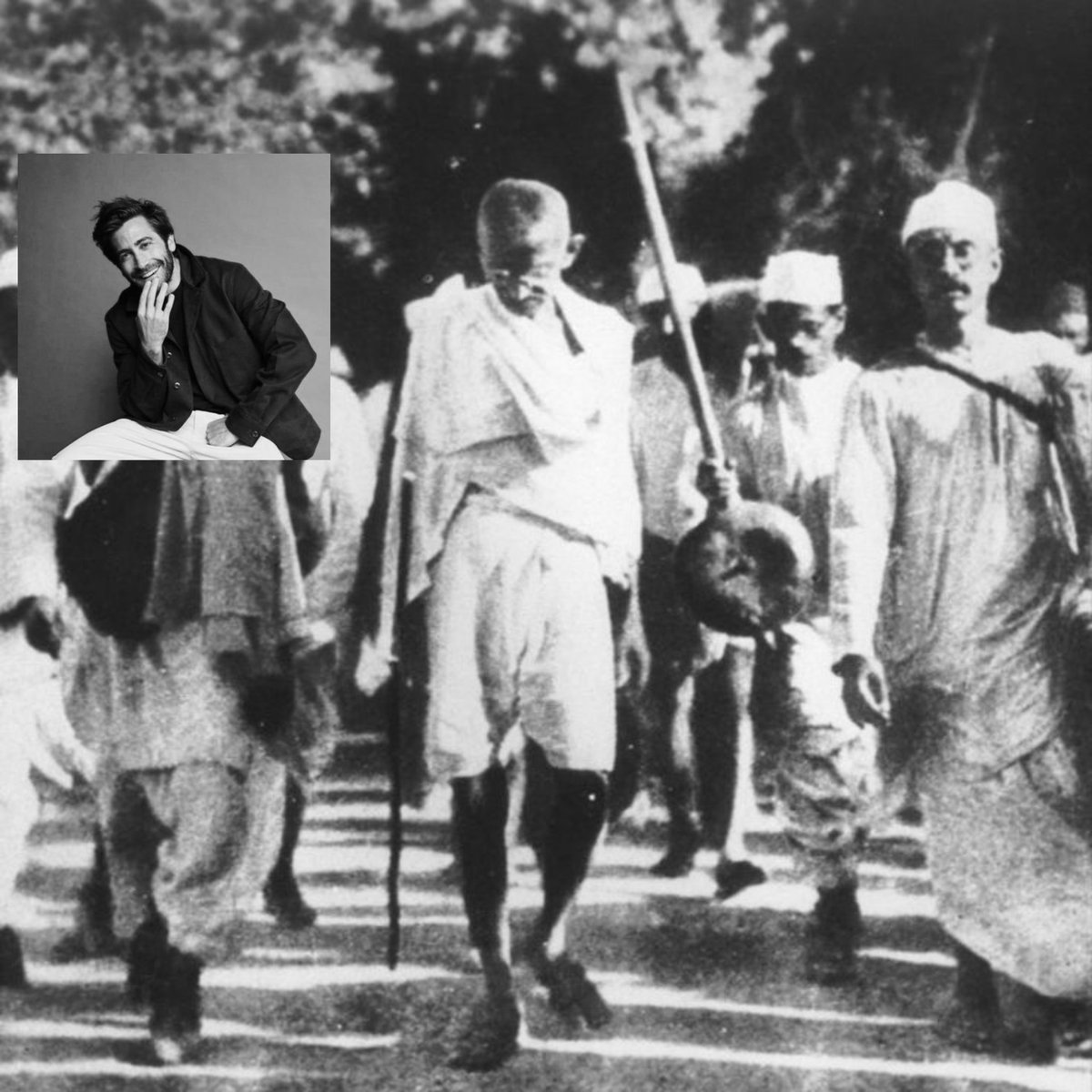 Aaj muje mere jigri dost Gandhi ji ke sath Saltmarch pe jaane wale din bhaut yaad aa rhe he 😔😔