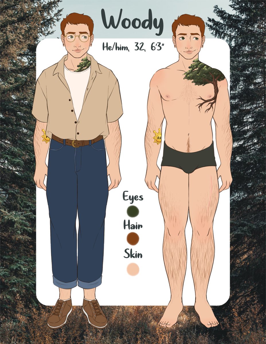 rebelliousCC's tweet photo. 💕🌳Woody & Anna🌳💕
#originalcharacter #occharactersheet #charactersheet https://t.co/23YJ7wrXmj