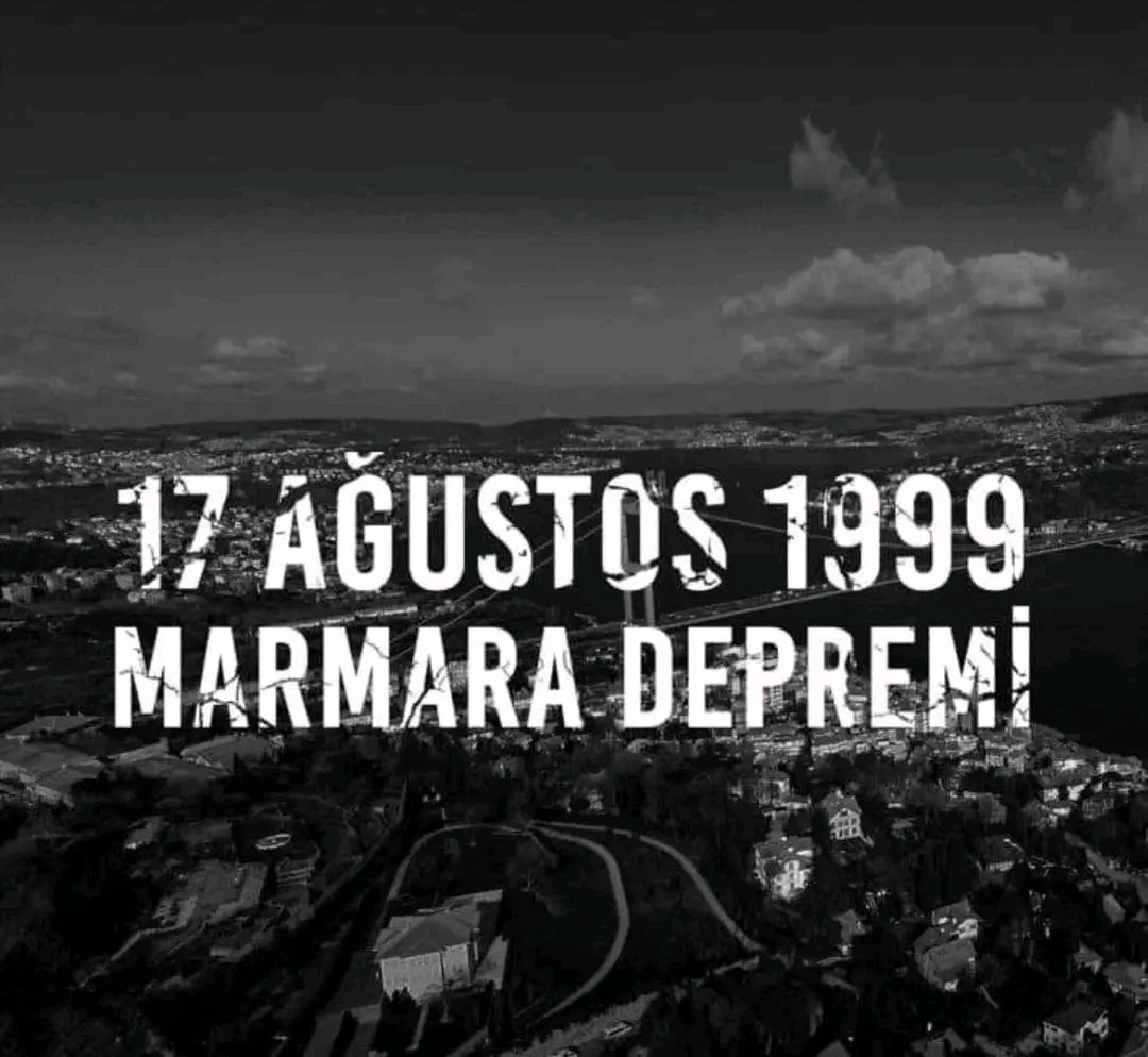 SESİMİ DUYAN VAR MI?

#17Ağustos1999
#MarmaraDepremi
Saygı ve Rahmetle