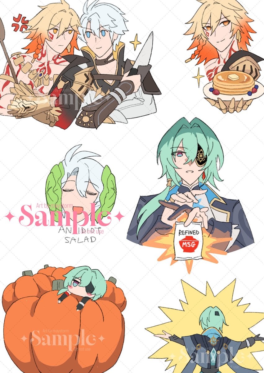 dumb boys cooking 🍽️🥕

#phainon #mydei #anaxa #hsr