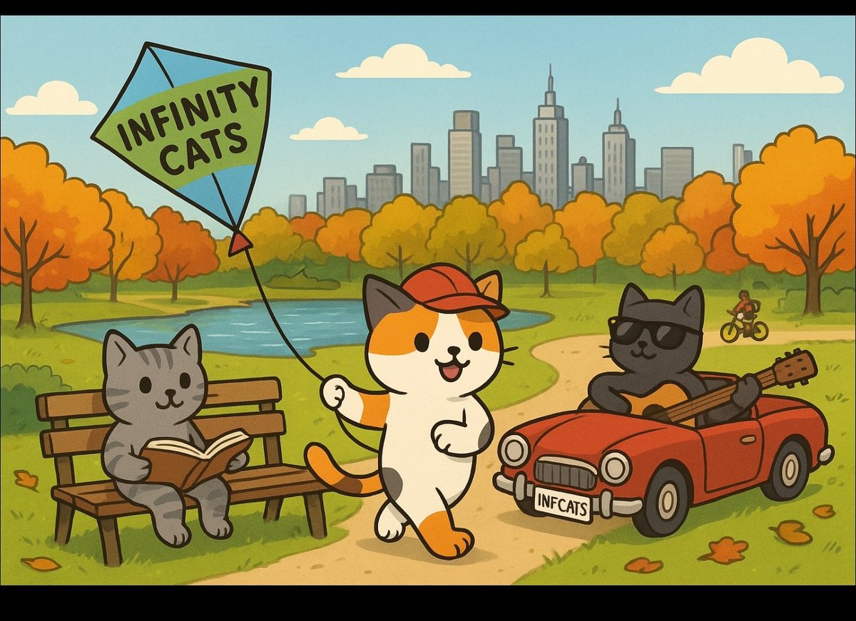 ChaHan98619's tweet photo. 有些故事，需要沉默的等待，才能抵达光亮。
Infinity Cats 正在静默中积累力量，
当它们出现时，每个人都将成为故事的一部分。
#NFT #Web3 #InfinityCatsNFT  #InfinityCats https://t.co/6slYV0ytYk