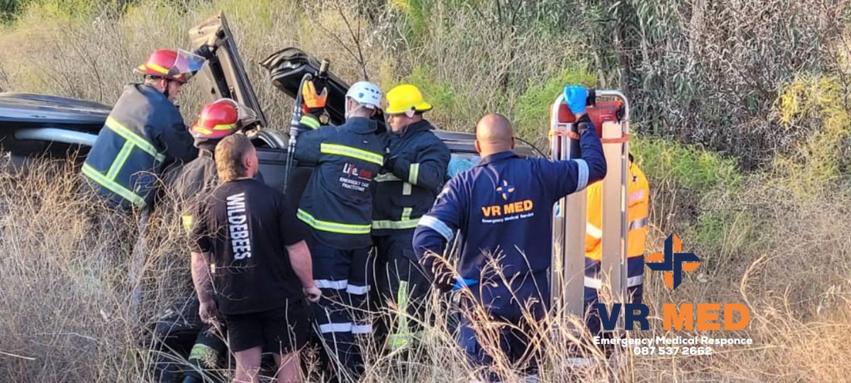 _ArriveAlive's tweet photo. One person was extricated from a vehicle after a crash on the Abrahamkraal Road, Bloemfontein
https://t.co/EfZY37YJgk
#ArriveAlive #VRMedical https://t.co/LzspwS4KCH